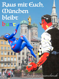 Raus mit Euch – Foto aus München