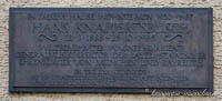 Gedenktafel - Hans Knappertsbusch – Foto aus München