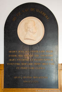 Gedenktafel für Franz Xaver Haeberl – Foto aus München