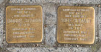 Stolperstein - Sofie und Emanuel Gutmann – Foto aus München
