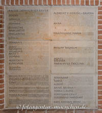 Gerhard Willhalm – Grabplatten 1 - Gruft in der Frauenkirche