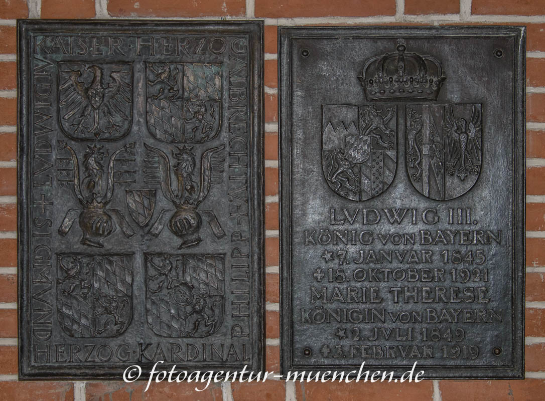 Gedenkplatte - König Ludwig III.