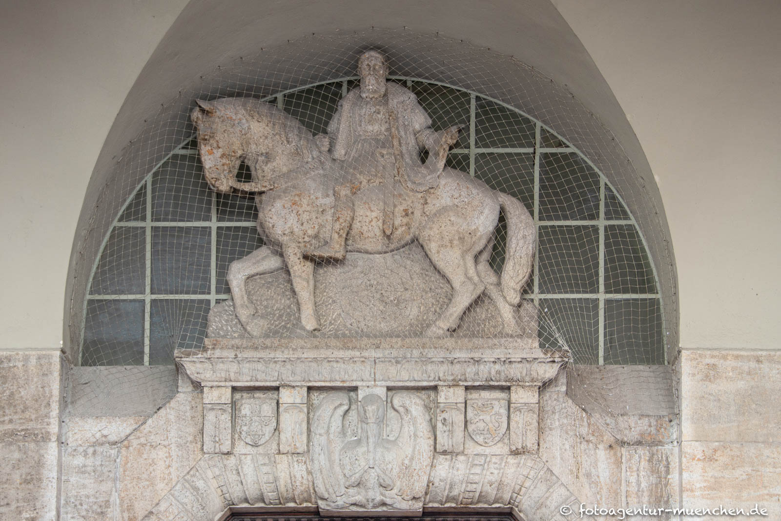 Reiterfigur Ludwig der Reiche