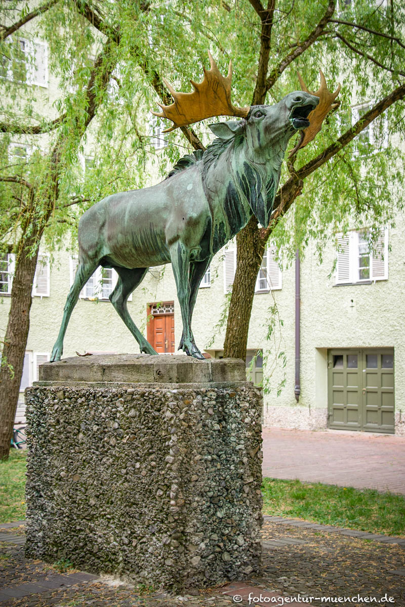 Elch – Denkmal/Kunstwerk in München