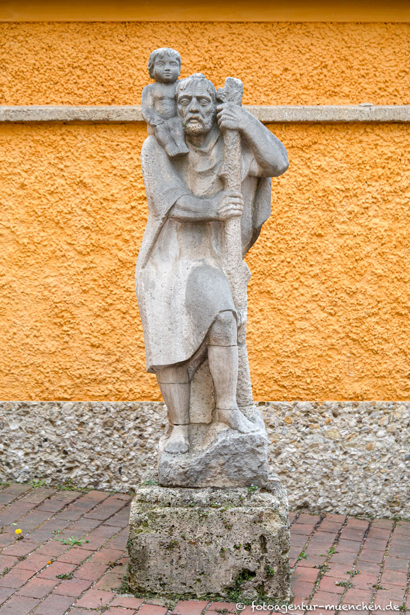 Christophorus – Denkmal/Kunstwerk in München