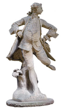 Rokoko-Figur – Foto aus München