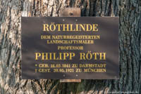 Röthlinde - Gedenktafel – Foto aus München