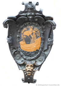 Wappenschild - Portallöwe – Foto aus München
