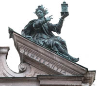 Liegefigur - Temperantia – Foto aus München