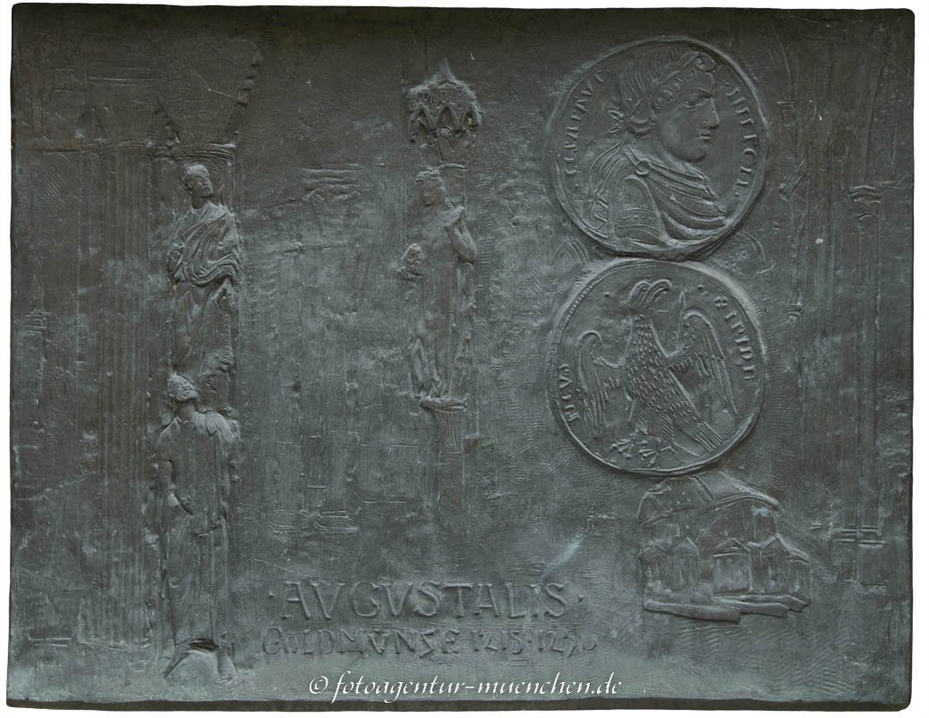 Augustalis - Goldmünze 1215-1250 – Denkmal/Kunstwerk in München