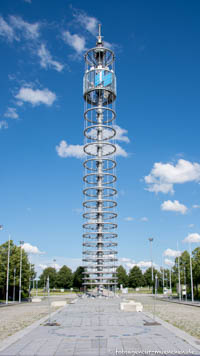 Messeturm Riem – Foto aus München