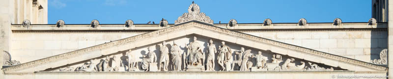 Früchte des Friedens unter König Otto – Denkmal/Kunstwerk in München