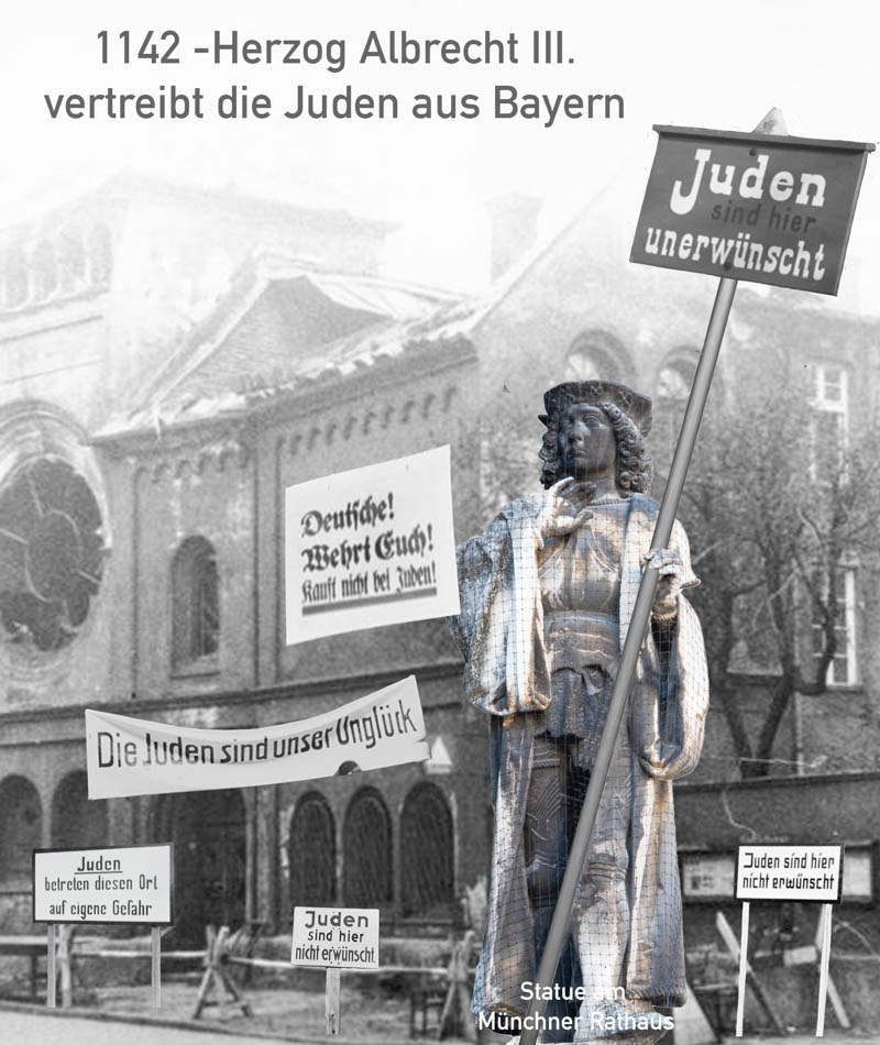 Herzog Albrecht III. - Antisemit