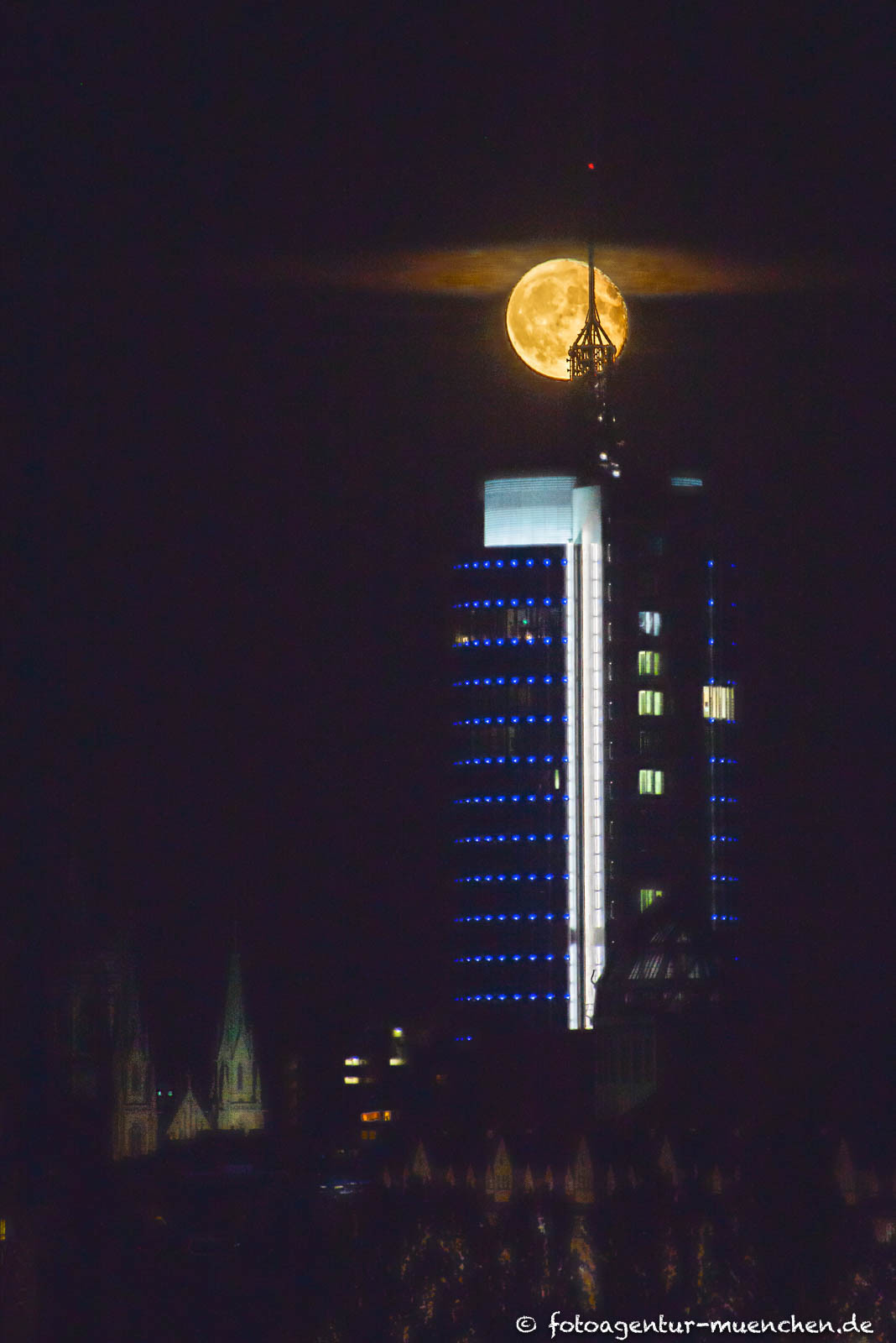 Blutmond über München