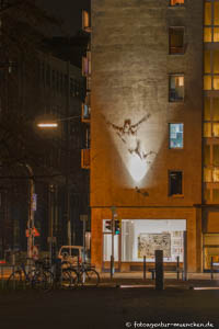 Lichtkunst – Foto aus München
