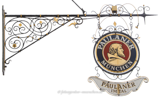 Nasenschild - Paulaner im Tal – Foto aus München