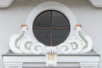 Jugendstil - Giebel – Foto aus München