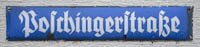 Straßenschild – Foto aus München