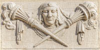 Relief am ehemaligen Städtischen Gaswerk – Foto aus München