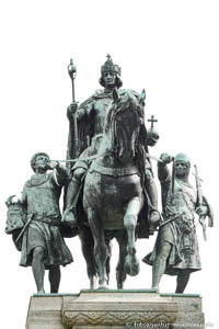 Reiterstandbild - Ludwig der Bayer – Foto aus München