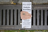 Ludwig II. Kanaldenkmal – Foto aus München