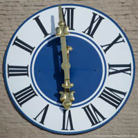 Uhr - Isartor – Foto aus München