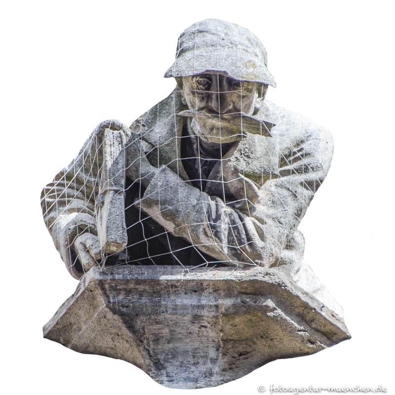 Fleißiger Beamter – Denkmal/Kunstwerk in München