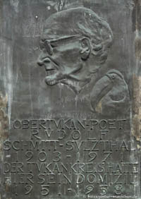 Gedenktafel für Rudolf Schmitt-Sulzthal – Foto aus München