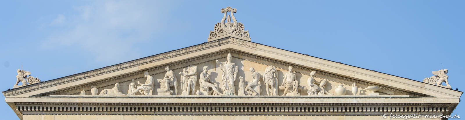 Glyptothek - Giebel