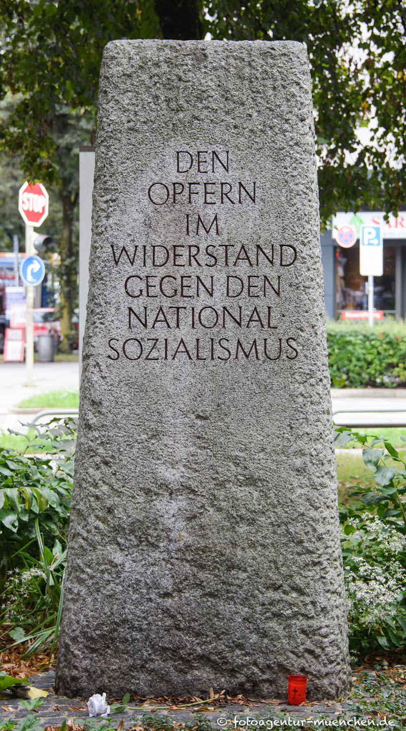 Gedenkstein für die Opfer der NS-Gewaltherrschaft – Denkmal/Kunstwerk in München