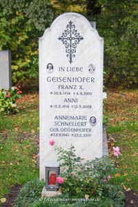 Grab - Franz Xaver Geisenhofer – Foto aus München