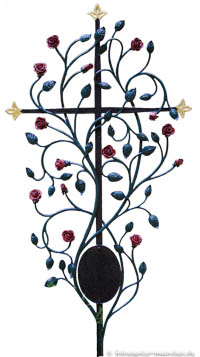 Gerhard Willhalm – Grabkreuz - Waldfriedhof
