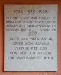 Kriegergedenktafel – Foto aus München