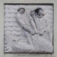 Relief - Großmarkthalle – Foto aus München