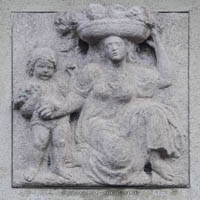 Relief - Großmarkthalle – Foto aus München