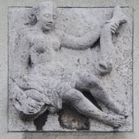 Relief - Großmarkthalle – Foto aus München
