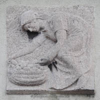 Relief - Großmarkthalle – Foto aus München