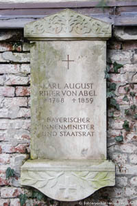 Grab -  Karl von Abel – Foto aus München