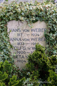 Grab - Hans von Weber/Wolfgang Weber – Foto aus München
