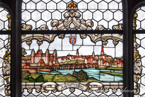 Glasfenster - Aschaffenburg – Foto aus München