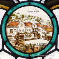 Glasfenster - Weingut H. Eckel – Foto aus München