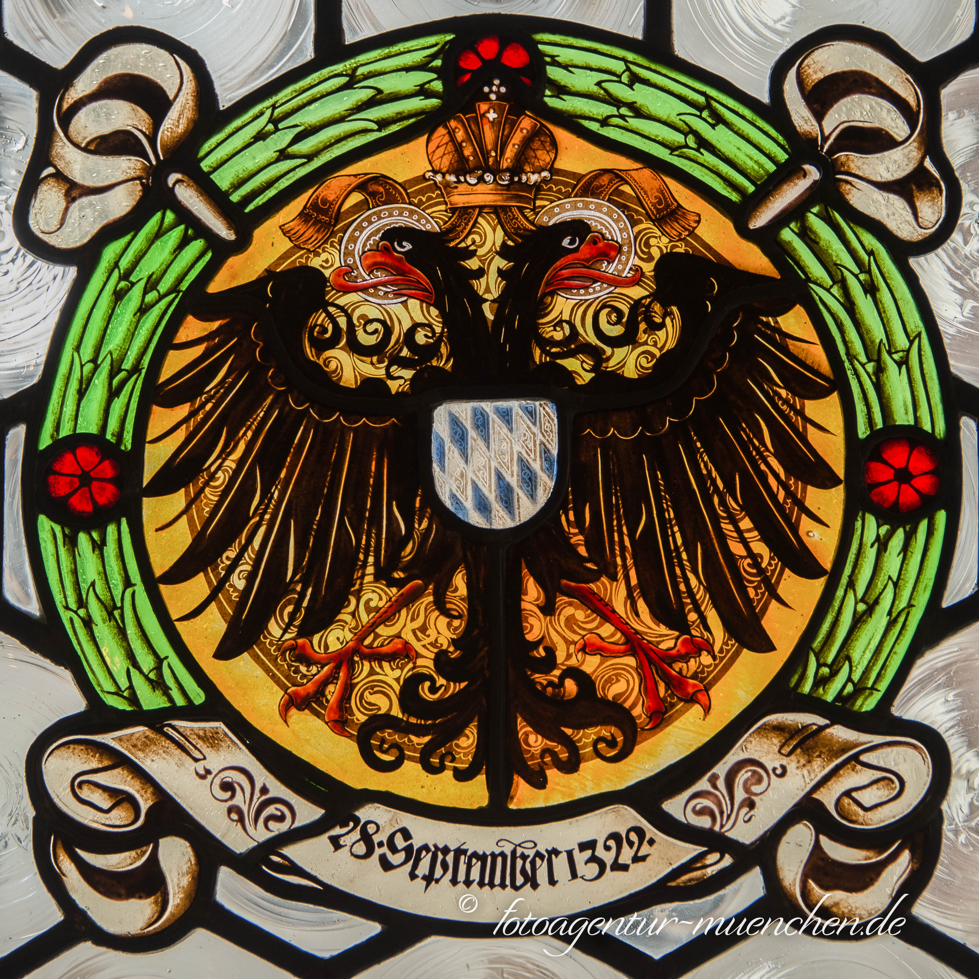 Glasfenster - 28. September 1322