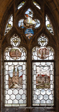 Glasfenster - Hansa – Foto aus München