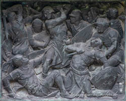 Kaiser-Ludwig-Denkmal - Relief 1 – Foto aus München