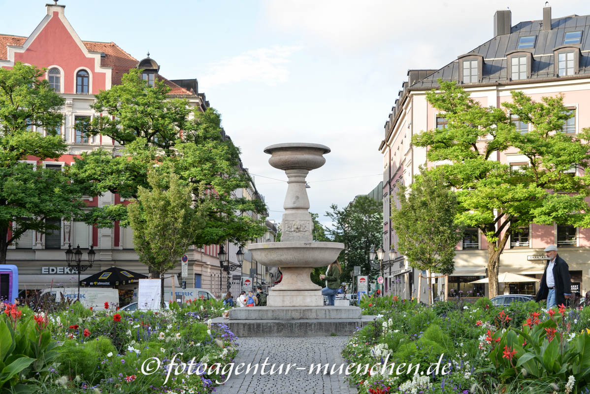 Gärtnerplatz Brunnen – Denkmal/Kunstwerk in München