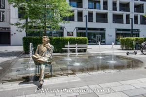 Springbrunnen – Foto aus München