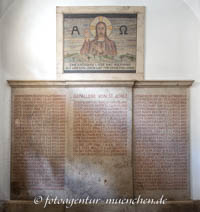 Kriegerdenktafel - St. Achaz – Foto aus München