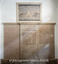 Gedenktafel - Luftkriegsopfer – Foto aus München
