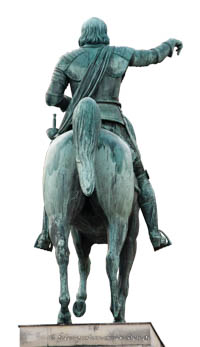 Kurfürst Maximilian I. - Rückansicht – Foto aus München