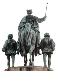 Reiterstandbild König Ludwig I.  – Foto aus München